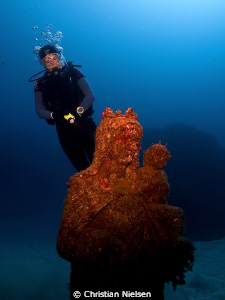 Virgin del Carmen
The statue was put down in the ocean f... by Christian Nielsen 